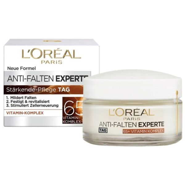 L'ORÉAL PARiS Anti-Wrinkle Face Cream Expert 65+, 50 ml