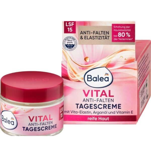 Balea Anti-wrinkle face cream Vital, 50 ml