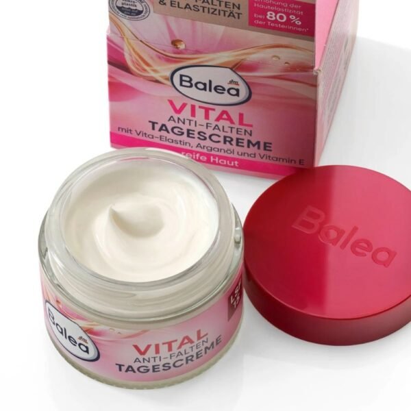 Balea Anti-wrinkle face cream Vital, 50 ml - Image 2