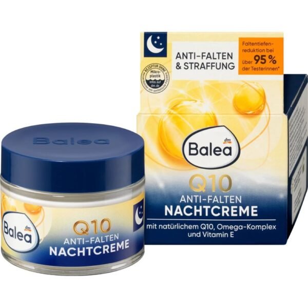 Balea Anti wrinkle night cream Q10, 50 ml