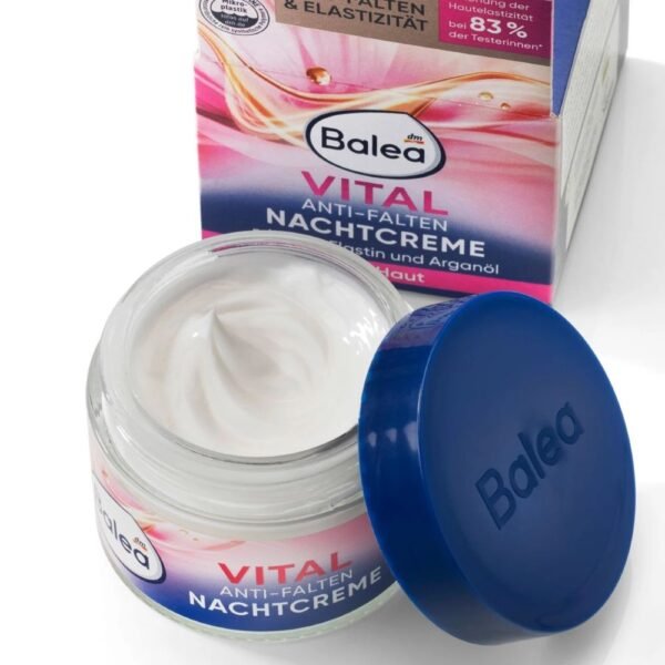 Balea Anti Wrinkle Night Cream Vital, 50 ml - Image 2