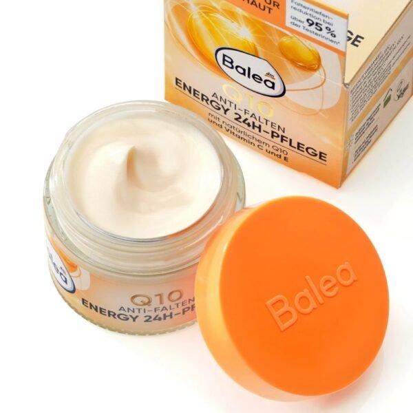 Balea Face Cream Q10 Anti-Wrinkle Energy 24H Care, 50 ml - Image 2