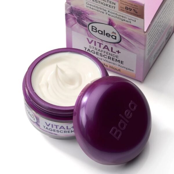 Balea Facial cream Vital + firming SPF 15, 50 ml - Image 2