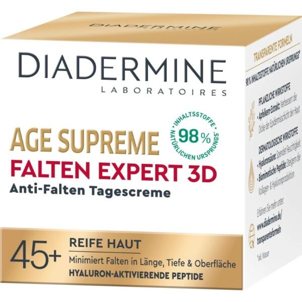 Diadermine Anti-Wrinkle Face Cream Age Supreme Wrinkle Expert 3D, 50 ml - Image 2