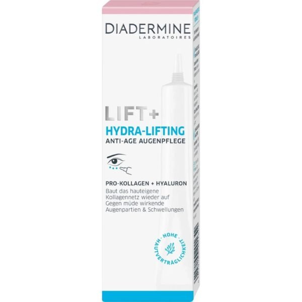 Diadermine Eye Cream Lift+ Hydra Lifting Eye Contour, 15 ml