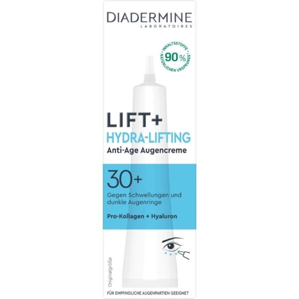 Diadermine Eye Cream Lift+ Hydra Lifting Eye Contour, 15 ml - Image 2