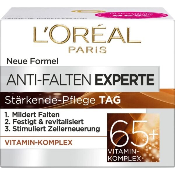 L'ORÉAL PARiS Anti-Wrinkle Face Cream Expert 65+, 50 ml - Image 2