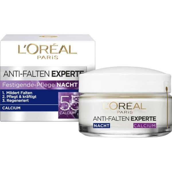 L'ORÉAL PARiS Anti Wrinkle Night Cream Expert 55+, 50 ml