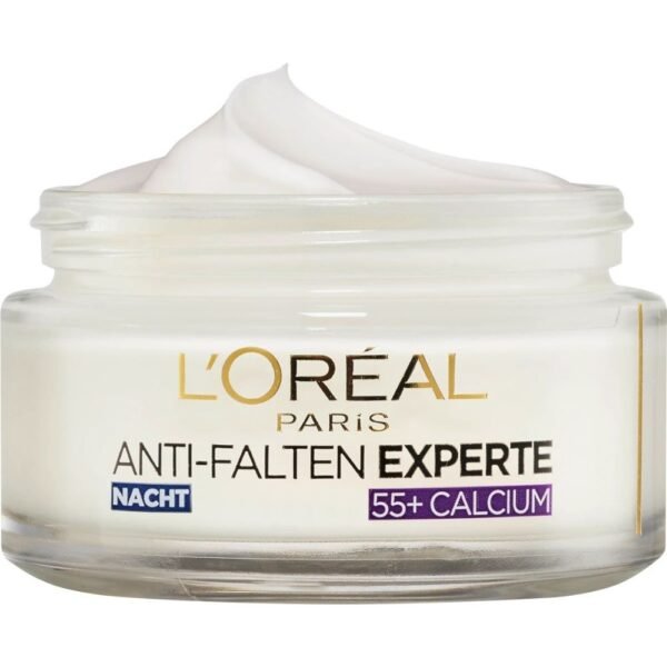 L'ORÉAL PARiS Anti Wrinkle Night Cream Expert 55+, 50 ml - Image 4