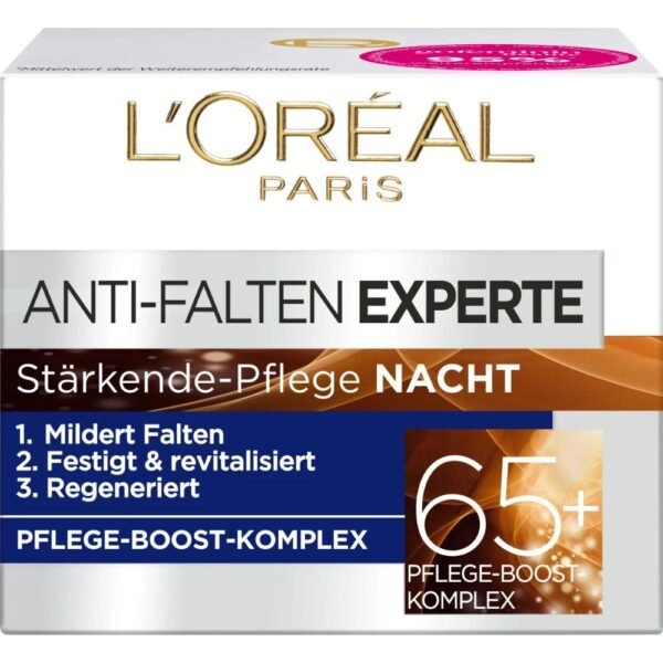 L'ORÉAL PARiS Anti-Wrinkle Night Cream Expert 65+, 50 ml - Image 2