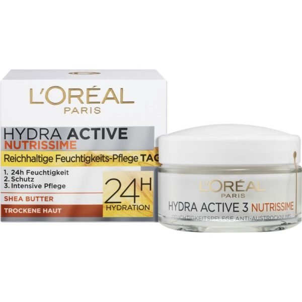 L'ORÉAL PARiS Hydra Active 3 Nutrissime face cream, 50 ml