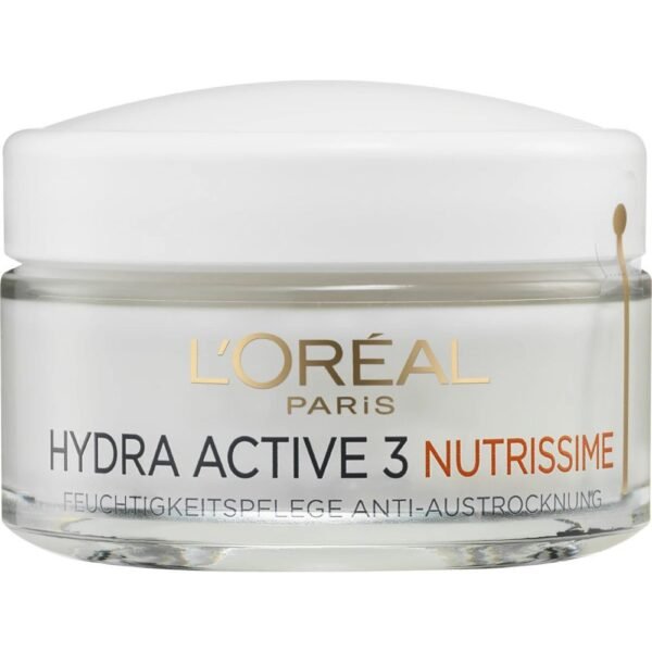 L'ORÉAL PARiS Hydra Active 3 Nutrissime face cream, 50 ml - Image 3